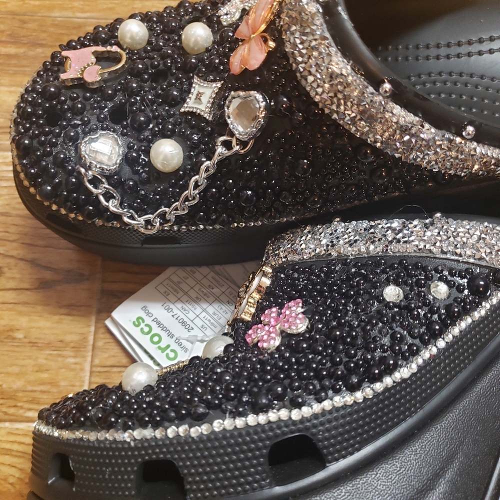CROCS Siren Studded Clogs, Customized. - Picture 4 of 14